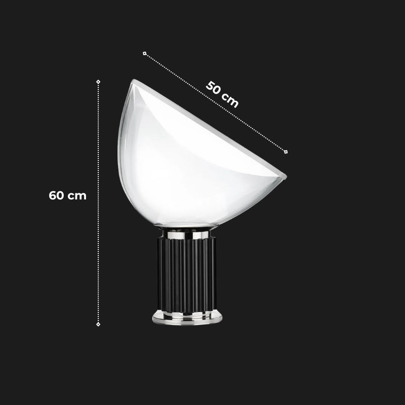 Lampe à poser en verre CRISTALLE