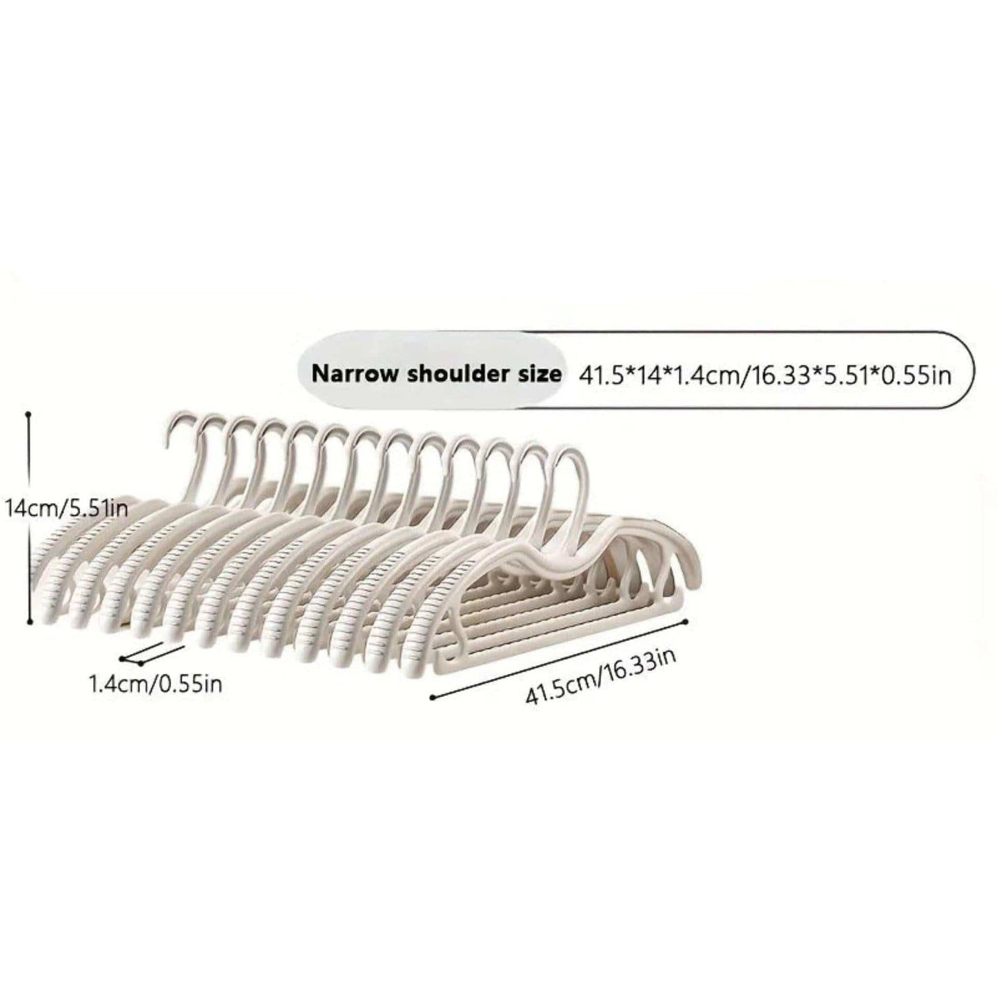 Cintres larges épaules non-glissant - Aeraly