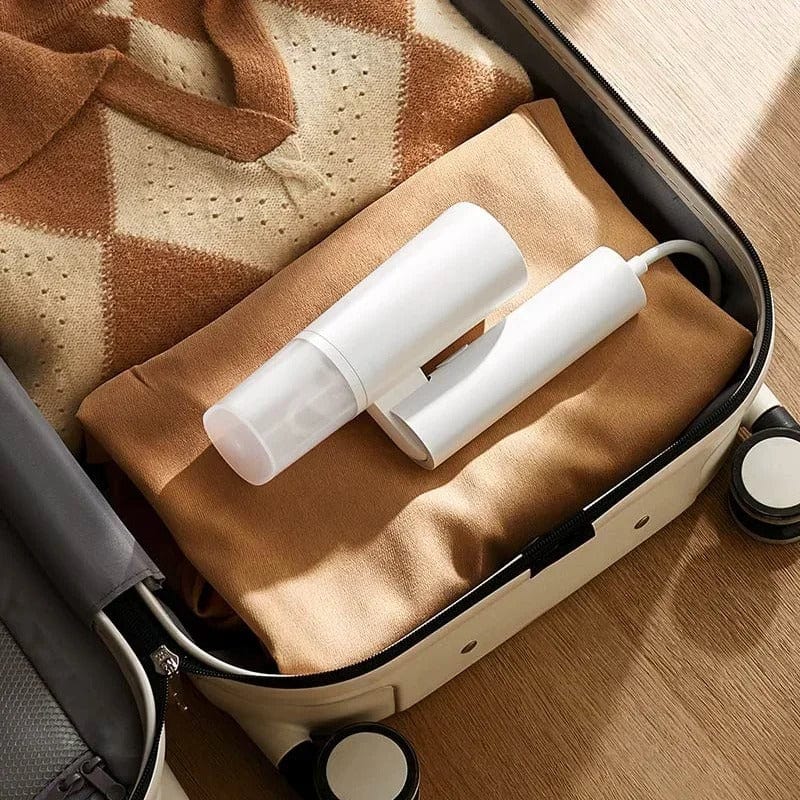 Défroisseur à main portable pliable 730g – Réservoir 160 ml Blanc