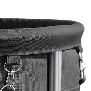 Panier a linge sur roulettes – Sac amovible, pratique et robuste - Aéraly