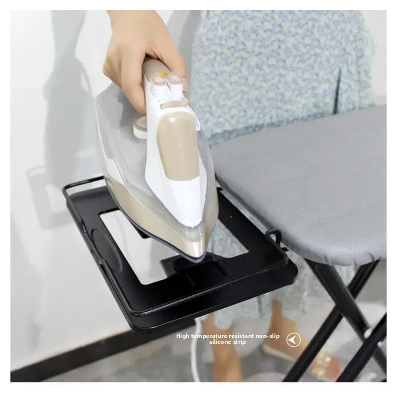 Planche à repasser réglable et pliable avec housse coton Gris