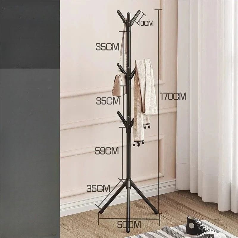 Porte manteau blanc sur pied – Design moderne et stable Noir