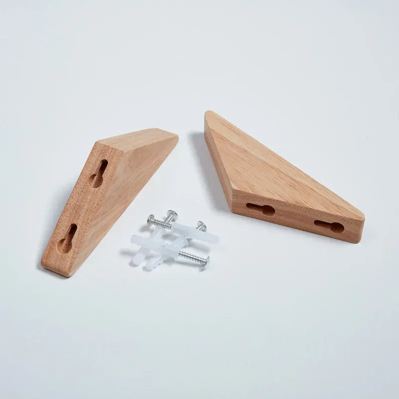 Porte-manteau bois mural avec crochets – rangement élégant et pratique