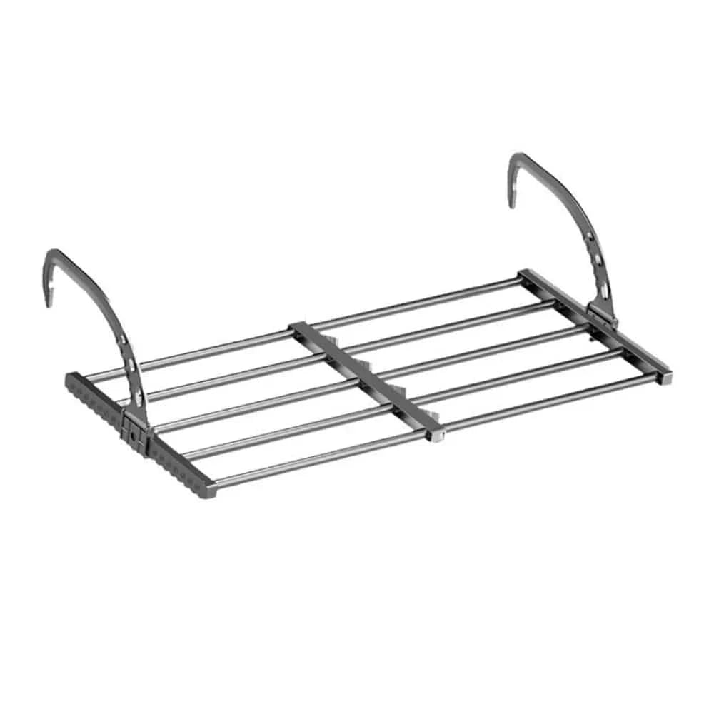 MOD Carbon Steel Radiator Drying Rack Adjustable Foldable Retractable Radiator Cloth Airer Space-Saving Clothes Drying Rack Laundry M