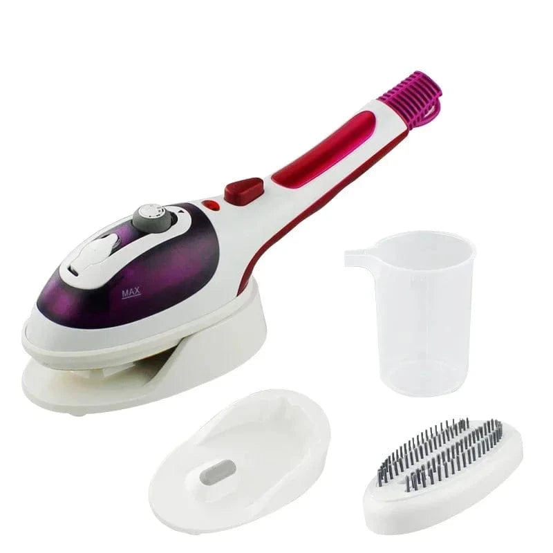 Repasseur vapeur portable avec réservoir 100 ml Rouge