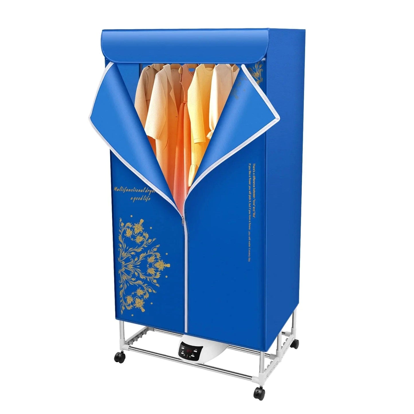 Sèche-linge portatif électrique – compact, puissant et silencieux Bleu