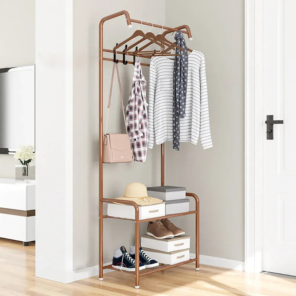 Support rangement vêtements robuste : Libérez de l'espace