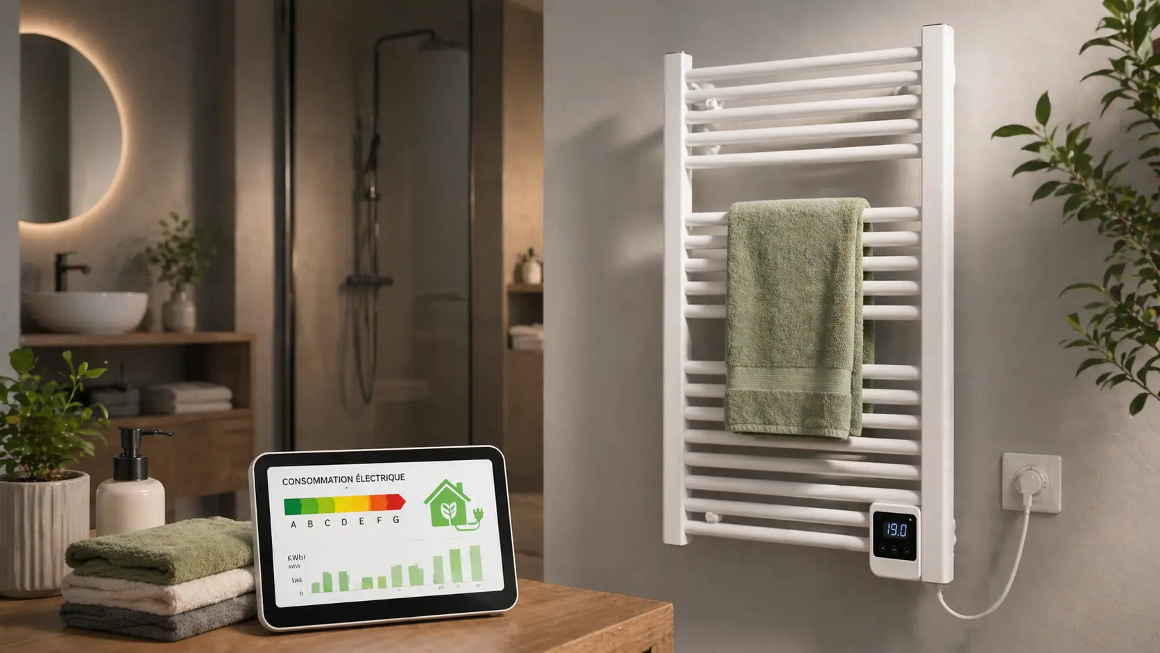 Consommation électrique d'un sèche-serviette : tout ce que vous devez savoir Bild