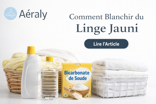 Comment blanchir du linge jauni ?
