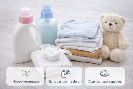 Quelle lessive pour bébé ?