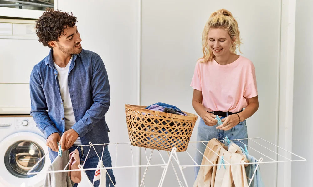 étendre une machine de linge