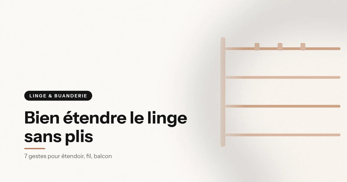 Étendoir à linge stylisé à quatre barres et trois pinces, illustration Aeraly Image