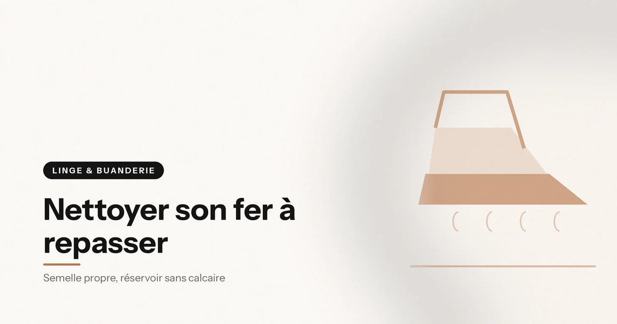 Fer à repasser vapeur vu de profil, semelle et réservoir, illustration Aeraly Image