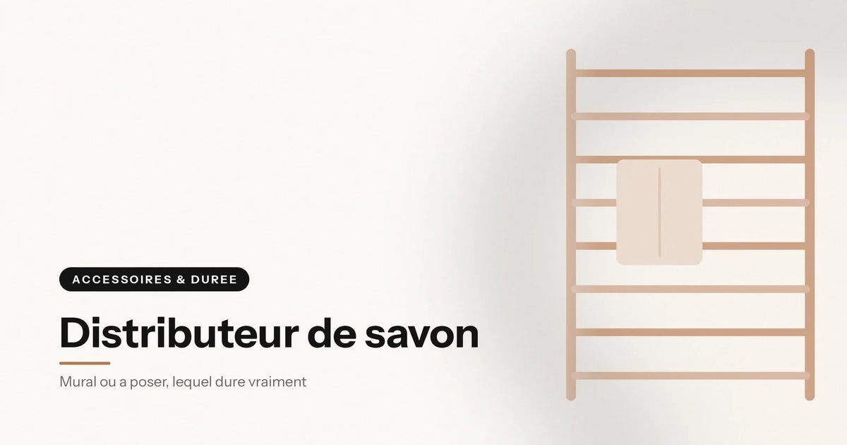 Distributeur de savon mural avec sa pompe, illustration Aeraly Image