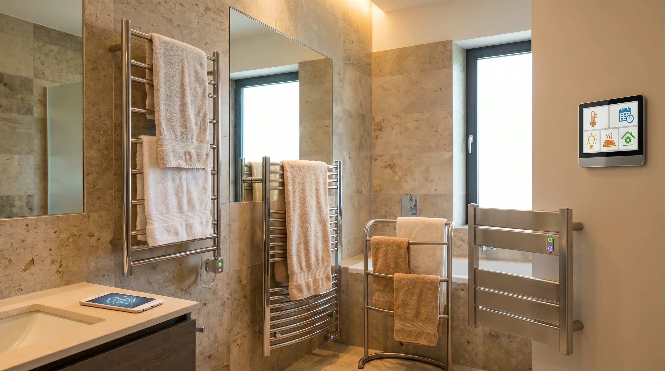 Sèche-serviette compatible HomeKit (Apple) ou Google Home : notre sélection. Bild