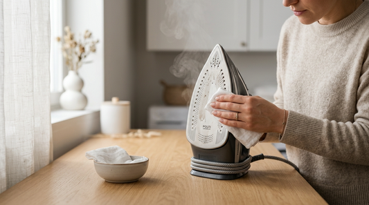 Comment nettoyer la semelle d'un fer à repasser ?