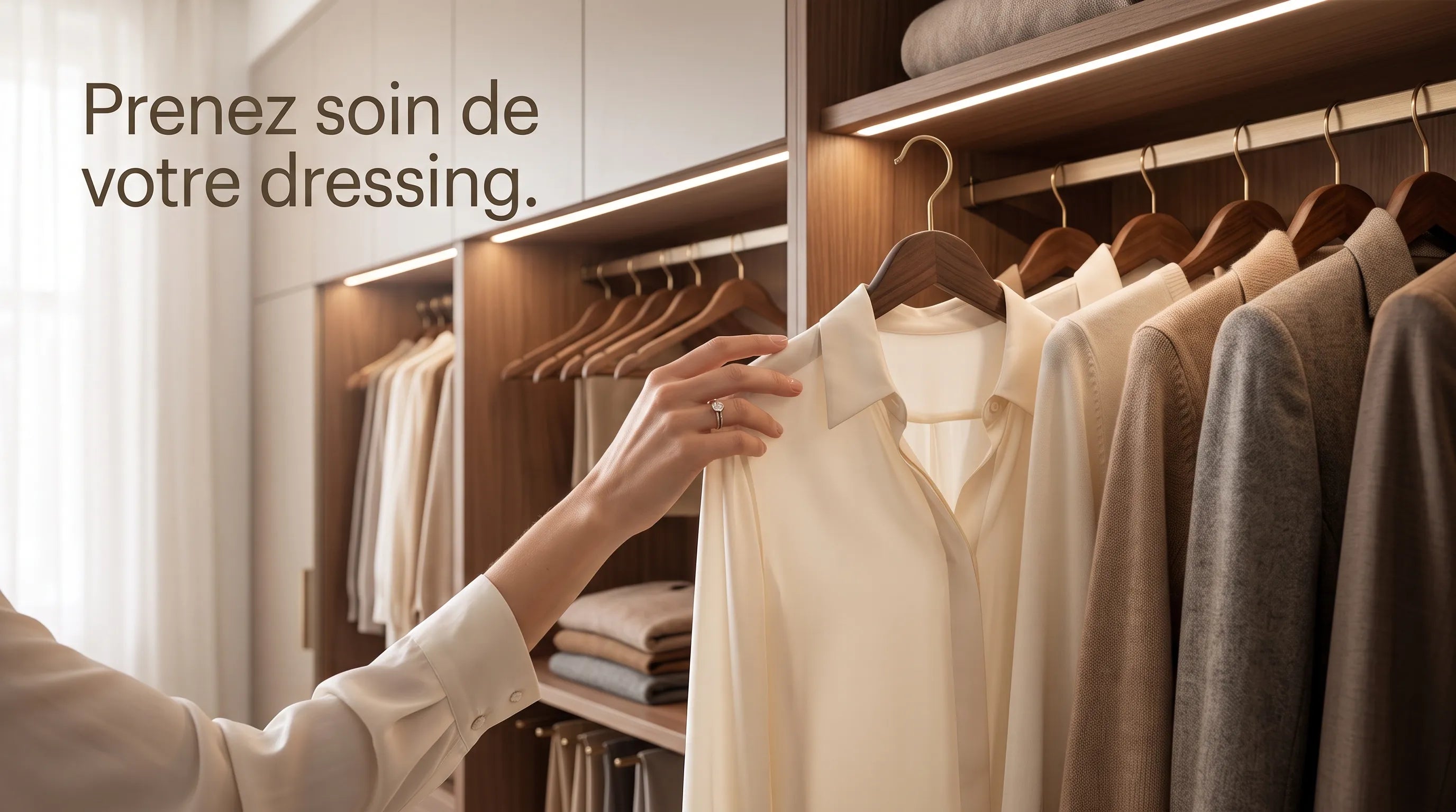 5 erreurs courantes d'organisation de dressing qui abîment vos vêtements au quotidien. Image
