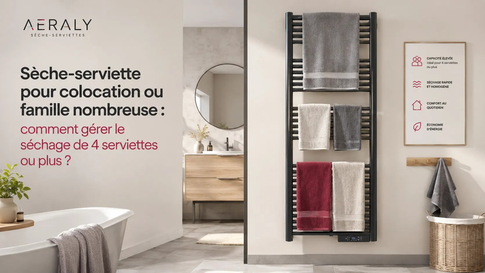 collocation seche serviette Bild