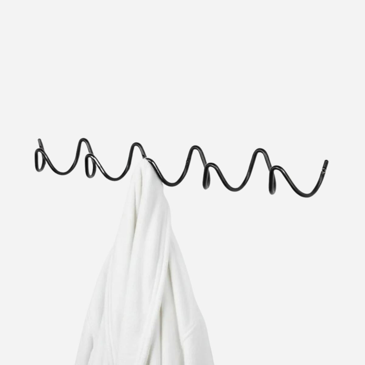 Wandhaken, minimalistisch, gewelltes Design