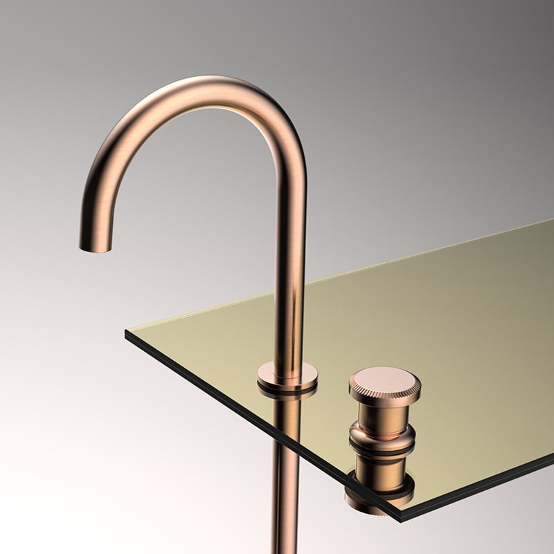 Méridien - Mitigeur lavabo 2 trous, visuel de mise en valeur