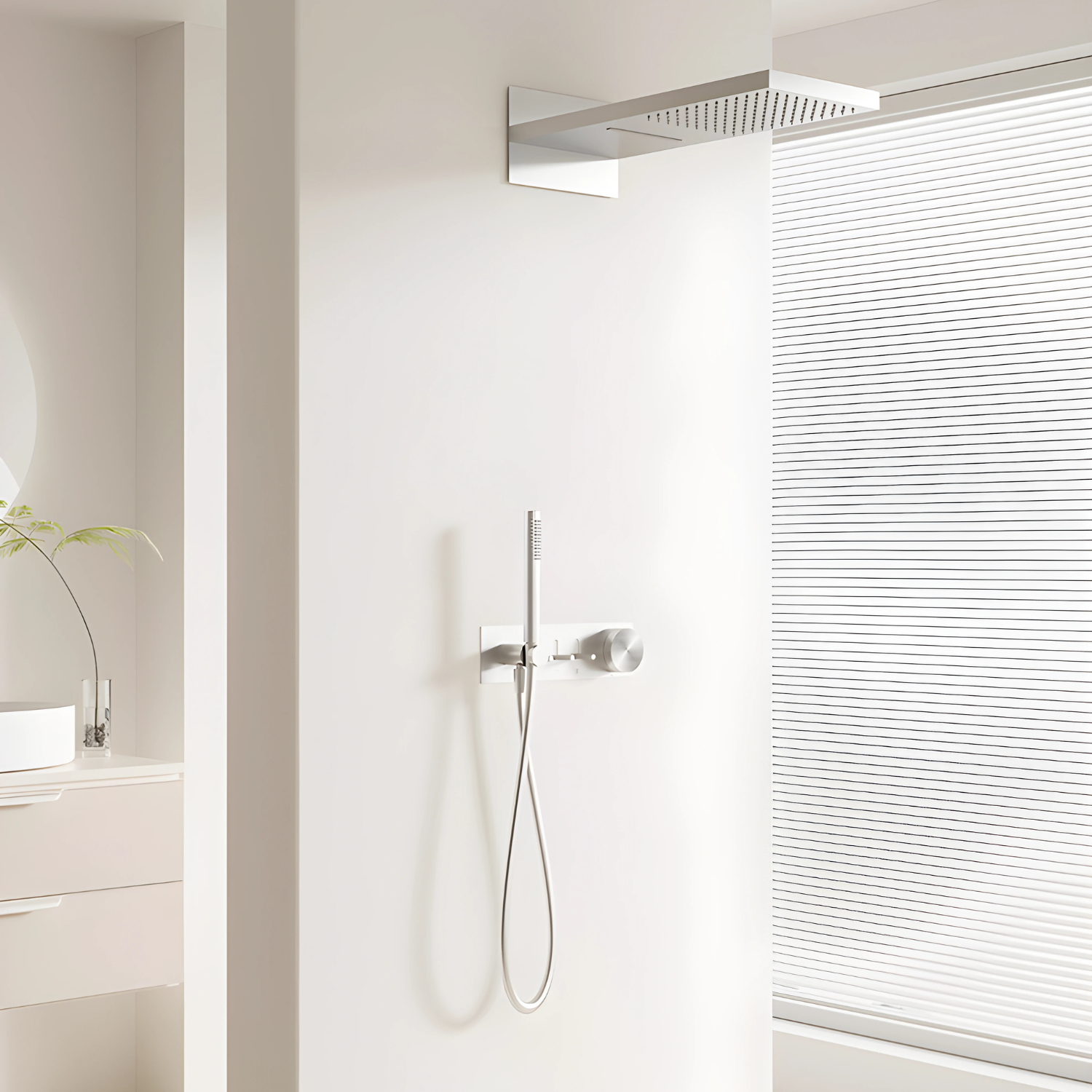 Colonne de douche multifonction esprit spa