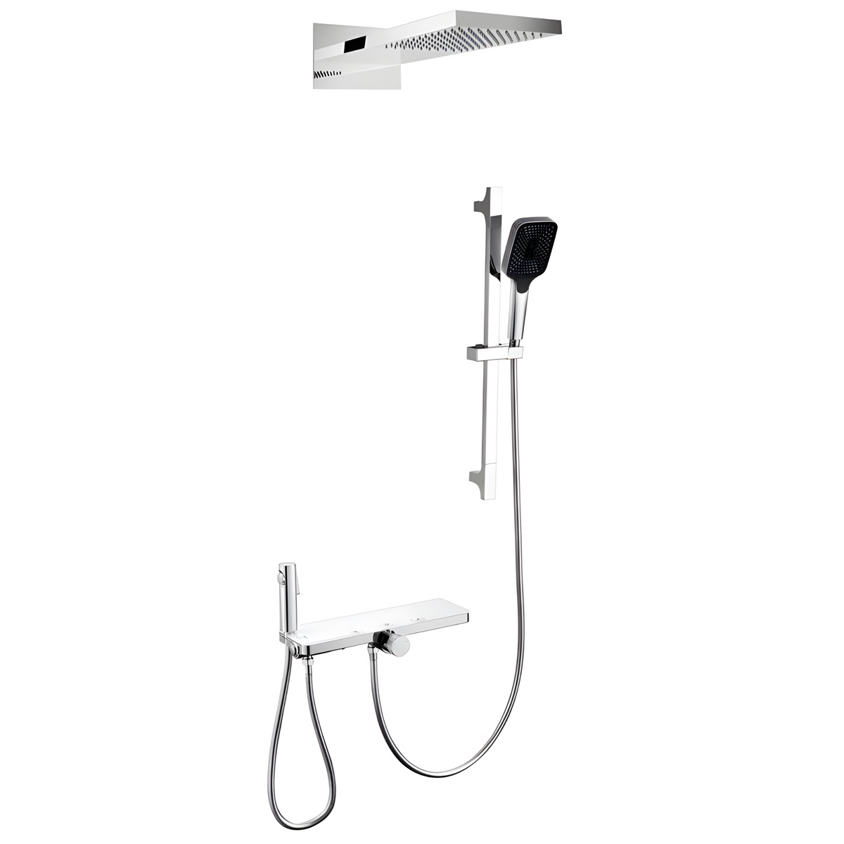 Colonne de douche avec bidet intégré