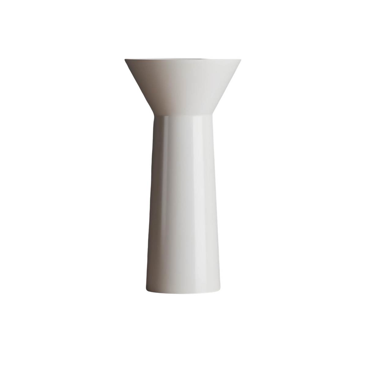 Vasque sur pied ronde format compact