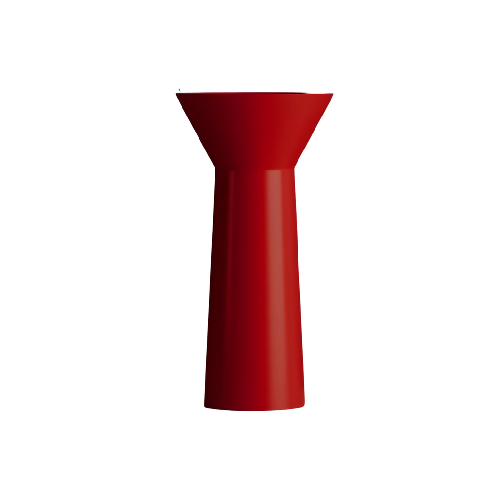 Vasque sur pied ronde format compact
