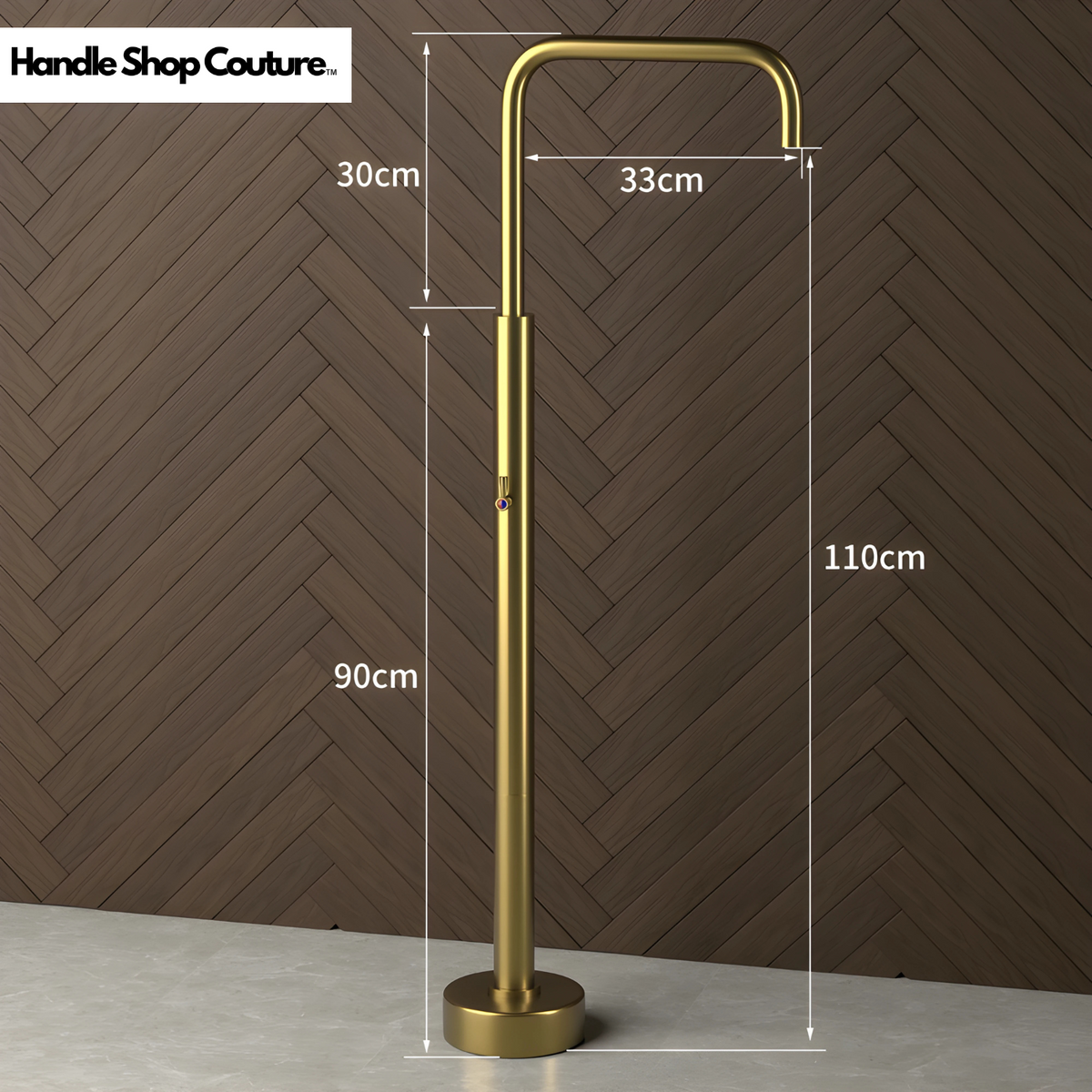 Celestina Robinet de Lavabo Mural Moleté, 6 Finitions