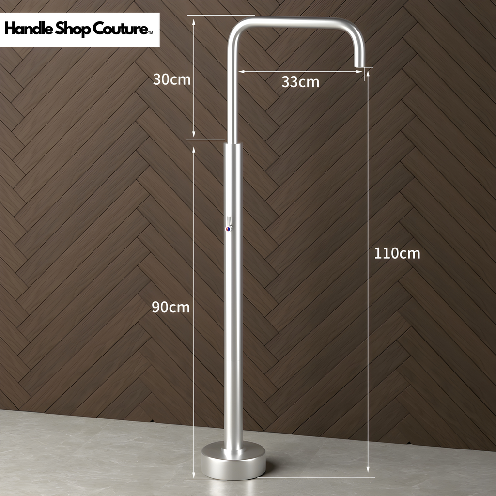 Celestina Robinet de Lavabo Mural Moleté, 6 Finitions