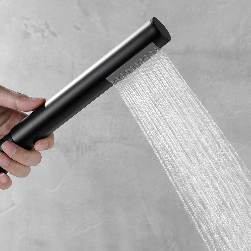Robinet de baignoire sur pied molettes en marbre
