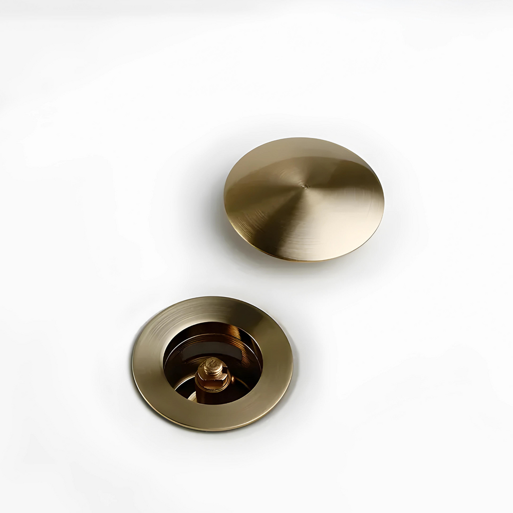 Alabastro Bonde de Lavabo en Laiton, 7 Finitions