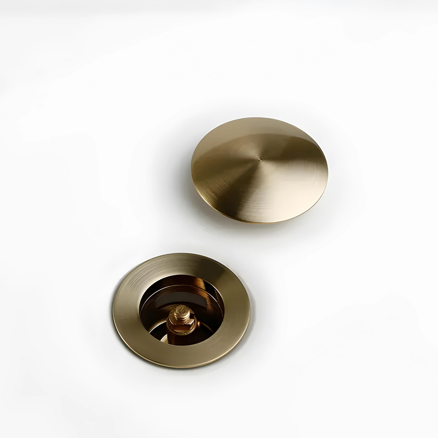 Alabastro Bonde de Lavabo en Laiton, 7 Finitions