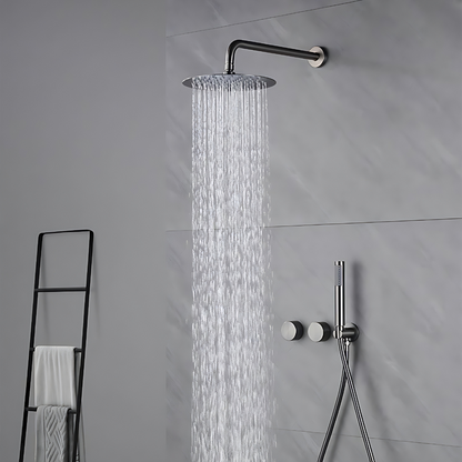 Colonne de douche murale ou plafond laiton massif