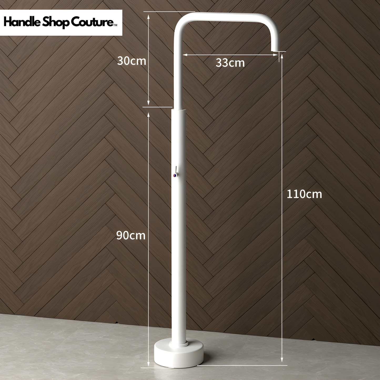 Celestina Robinet de Lavabo Mural Moleté, 6 Finitions