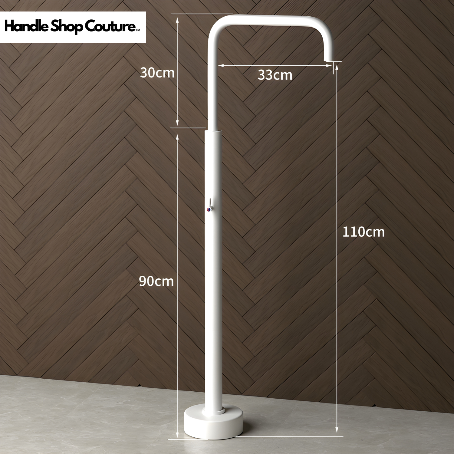 Celestina Robinet de Lavabo Mural Moleté, 6 Finitions