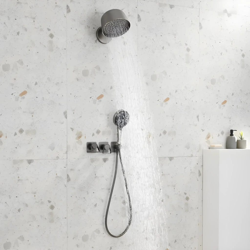 Mitigeur de Douche mural anthracite