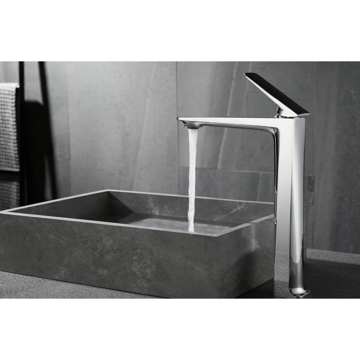 Mitigeur de lavabo haut 3 finitions