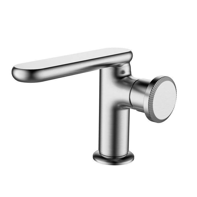 Méridien - Mitigeur lavabo à commande latérale en finition Chrome brillant