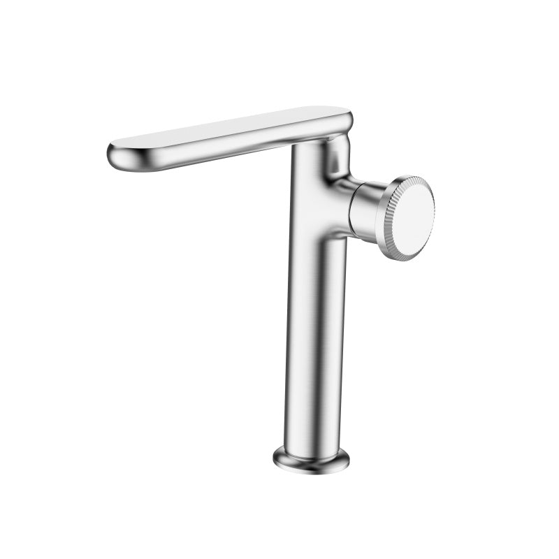 Méridien - Mitigeur lavabo haut à commande latérale en finition Chrome brillant