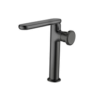 Méridien - Mitigeur lavabo haut à commande latérale en finition Noir