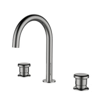 Méridien - Mitigeur lavabo 3 trous en finition Gris anthracite