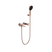 Méridien - Ensemble de douche 2 fonctions, détail Cuivre brossé
