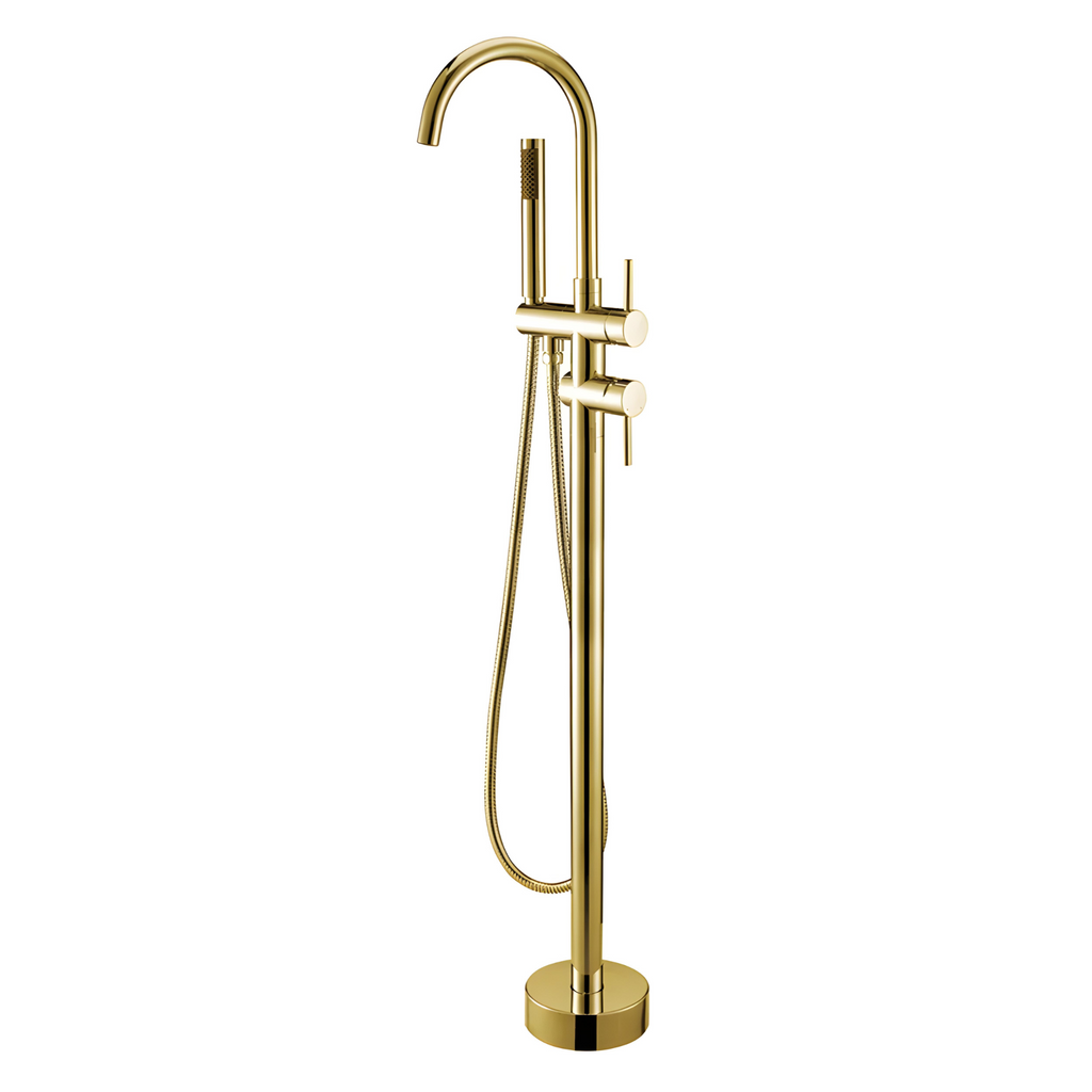 Autunite Robinet de Baignoire sur Pied, Pièce Signature, 6 Finitions