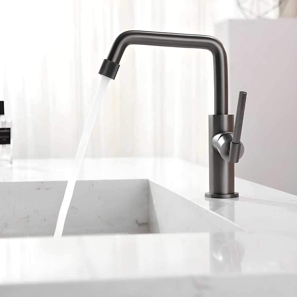 Stibnite Mitigeur de Lavabo Artisanal, 7 Finitions