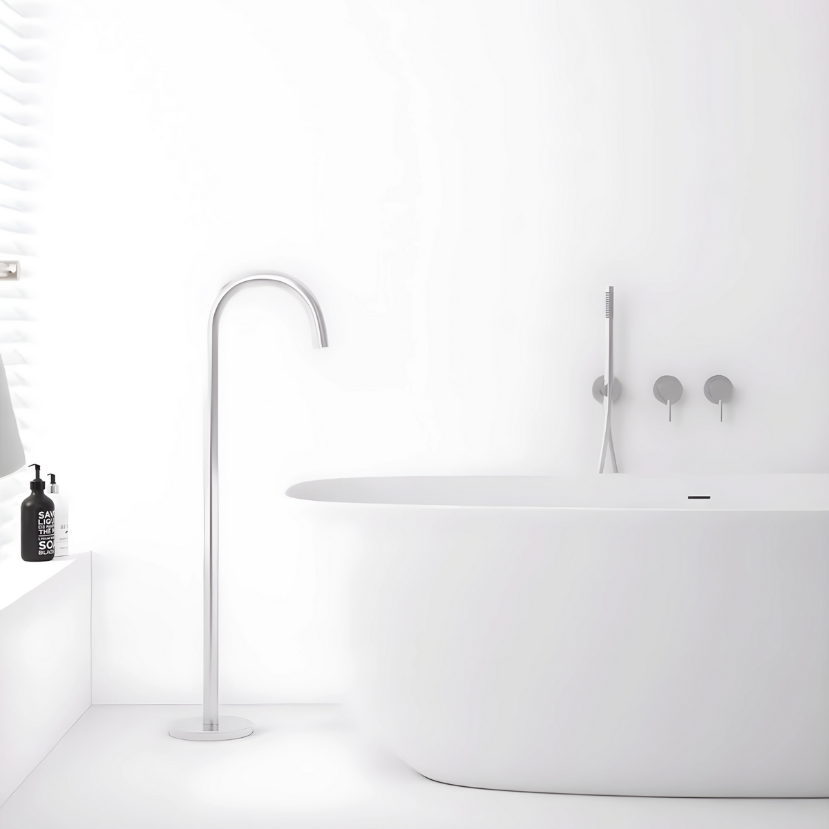 Robinet de baignoire mural premium