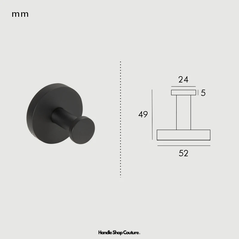 Accessoires de salle de bain laiton massif moleté