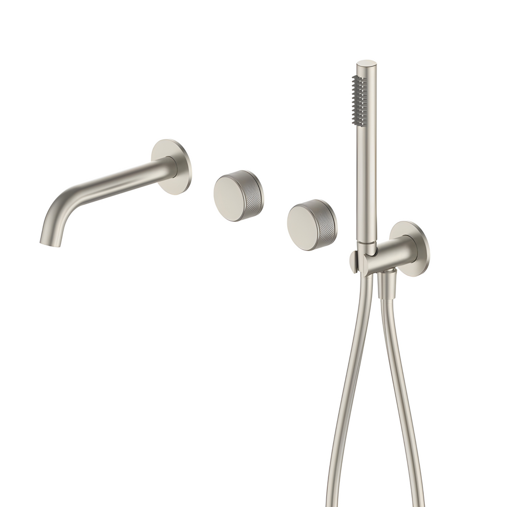 Robinet de baignoire encastré texture moletée