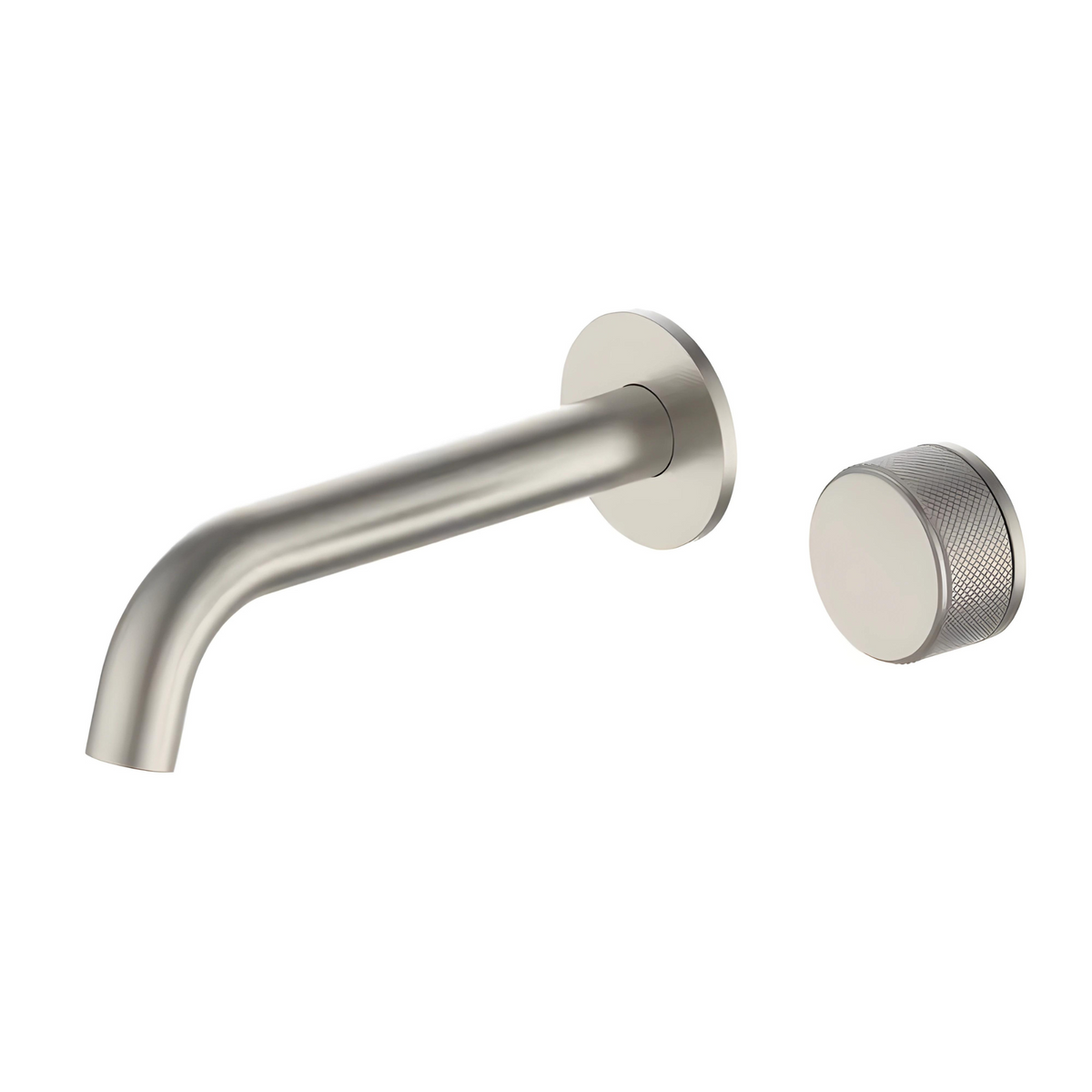 Cinabro Robinet de Lavabo Mural Moleté Compact, 5 Finitions