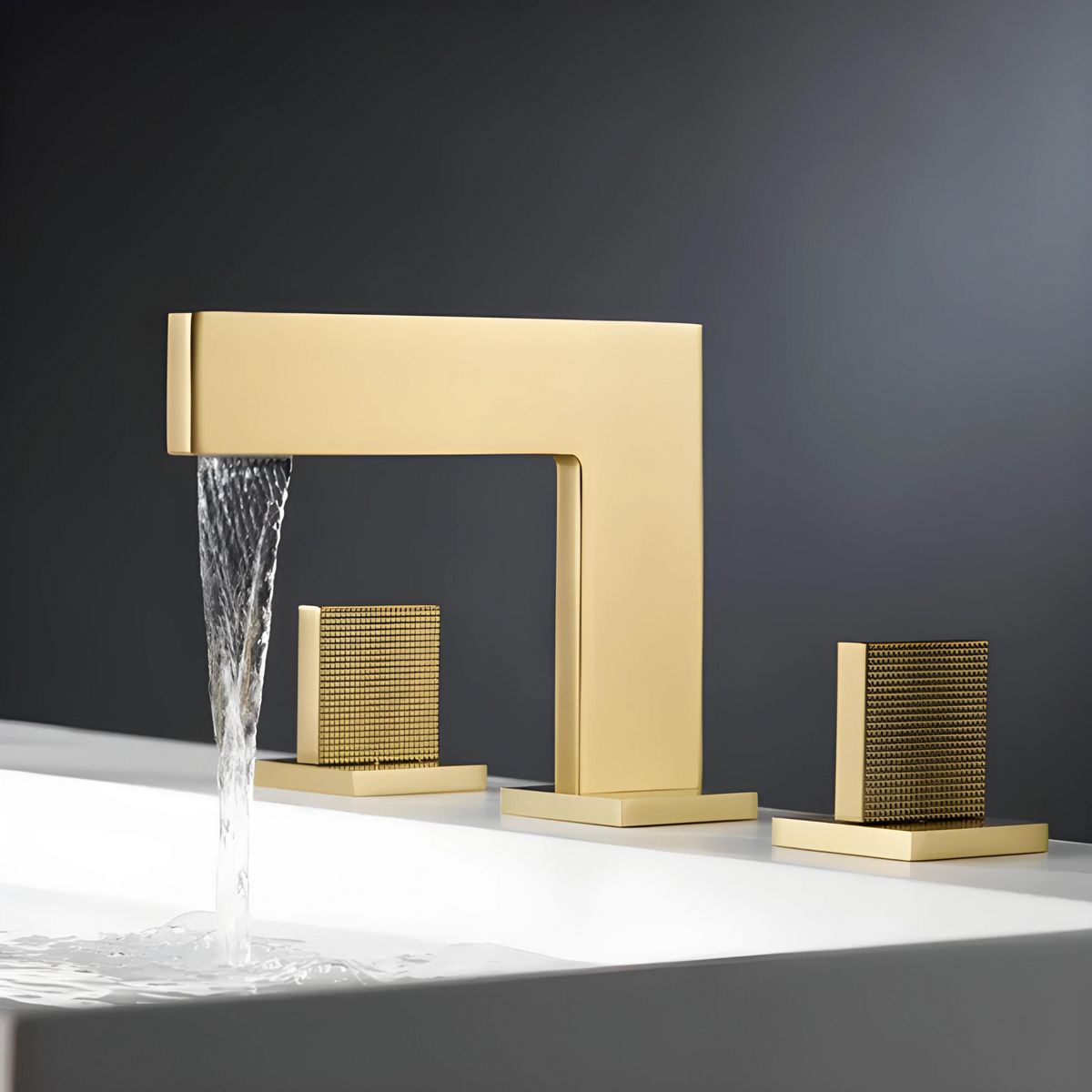 Onice Mitigeur de Lavabo à Deux Poignées, 4 Finitions